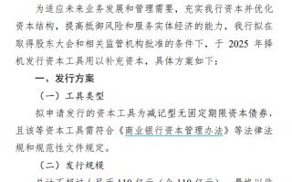 融资110亿！快速成长的成都银行，如何解决资本约束烦恼？