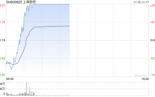 上海国资概念探底回升 上海物贸涨停